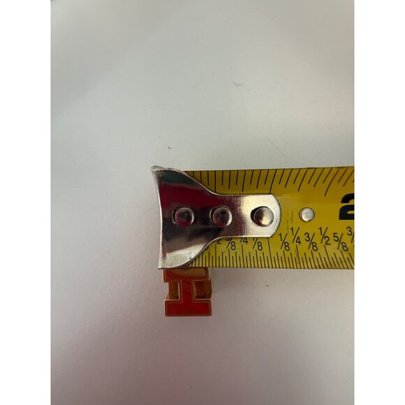 Hermès Cage d'H Ivory Gold Laquered Cube Pendant 16" Chain - Picture 7 of 8